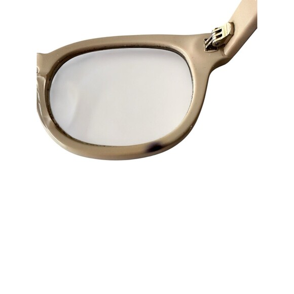 Vernon Gantry Wellington Cat Eye Eyeglasses Frames Beige Brown 030S - Picture 9 of 10